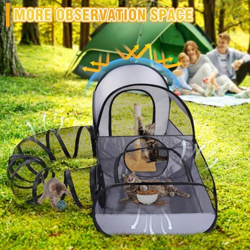 Tailtastic Indoor/Outdoor Cat Playpen - Image 2