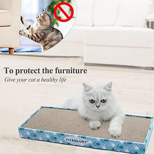 VIVAGLORY Cat Scratcher Padpal Cat Scratching Board - Image 4