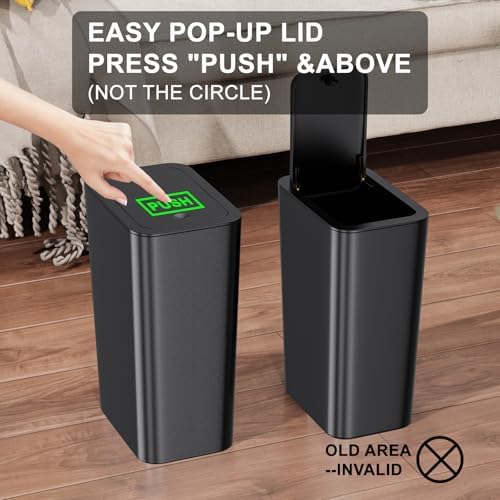 N. NETDOT Bathroom Trash Can - Image 5