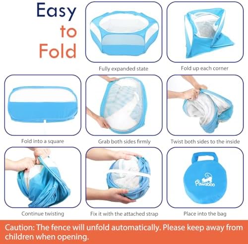 Pawaboo Small Animal Playpen - Image 2