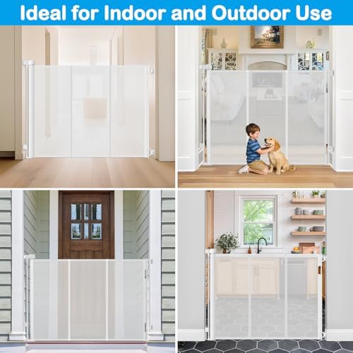 42 Inch Extra Tall Retractable Baby Gates - Image 6