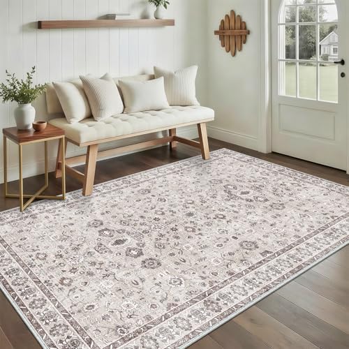 Washable 3x3 Square Rug for Entry Bathroom Kitchen Bedroom Carpet - Image 7