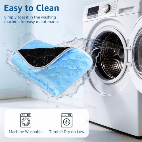 Dog Cooling Mat for Large Dogs, Long-Lasting Cool Pad for Dogs Outdoor & Indoor - Image 5