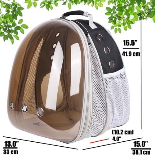 Large Cat Backpack Carrier, Front Extension - Image 2