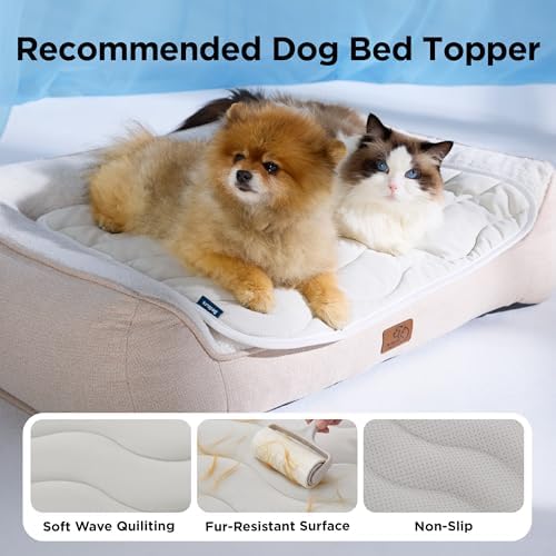 Bedsure Cooling Mat for Large Dogs, Washable Breathable QMax>0.4 Cool Fiber - Image 6