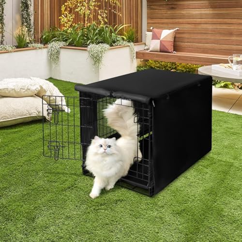 Seiyierr Dog Crate Cover, 30 Inch Dog Kennel Cover - Image 6