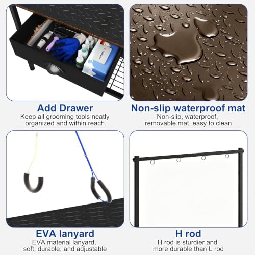 32 Inch Adjustable Dog Grooming Table - Image 3