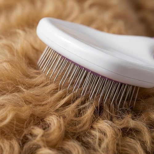 Poodle Pet Slicker Brush Large Size - Image 7