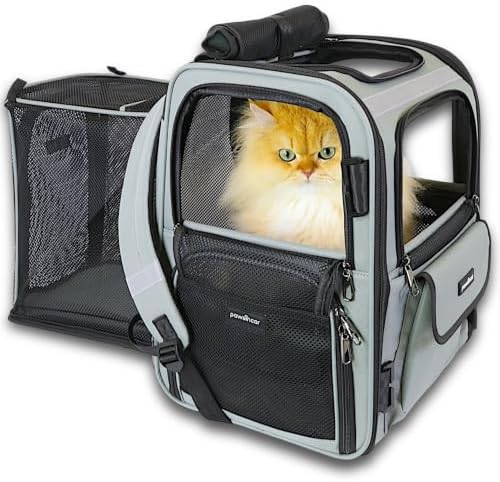 Crash-Tested Multi-Window & Expandable Cat Backpack Carrier by Unknown