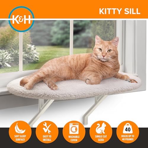K&H Cat Window Perch, Unheated Kitty Sill - Image 5