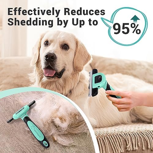 MIU COLOR Pet Grooming Brush, Deshedding Tool - Image 3