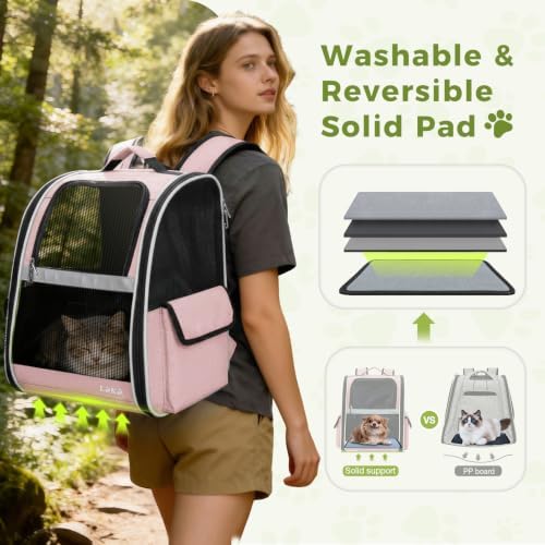 Lekereise Cat Backpack Carriers, Dog Carrier Backpacks - Image 5