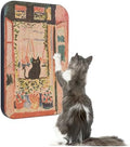 Cat Wall Scratcher, Art Cat Scratching Board by LESISSMER