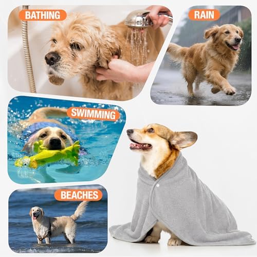 MICOOYO Dog Towel, Microfiber Dog Towels - Image 6
