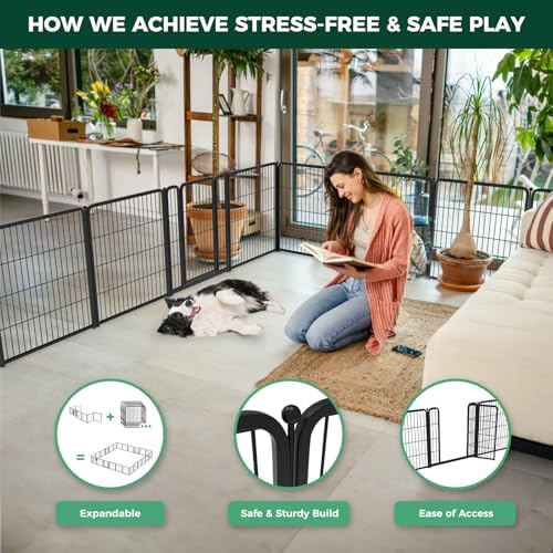 FXW Homeplus Indoor Dog Playpen, 12 Panels, - Image 4