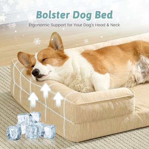 COZY KISS Orthopedic Dog Cooling Bed - Image 3
