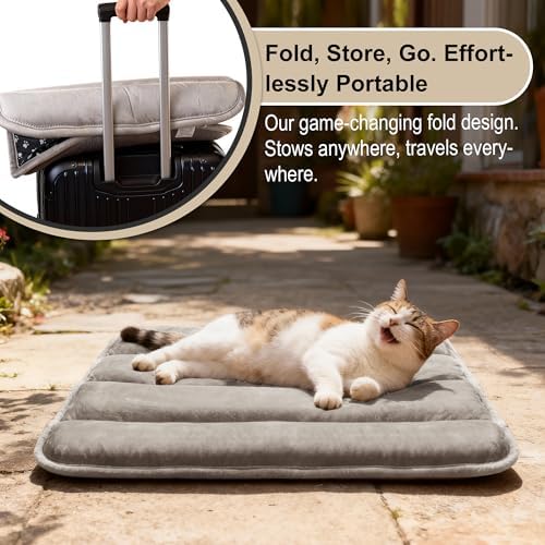 pobopobo Dog Crate Pad, Ultra Soft & Anti-Slip Kennel Mat, Secure Fit - Image 5