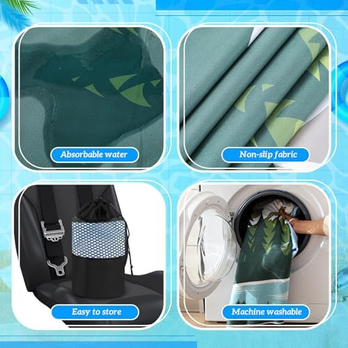 Hahafelt 2 Pack Car Seat Towel Cover - Image 4