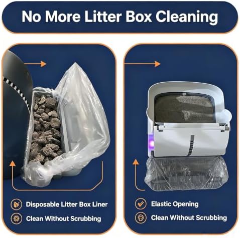 50 Pcs Trash Bags for Popur S7 Litter Box - Image 5