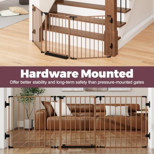 29.4-78" Extra Wide Baby Gate, Long Dog Gates Indoor - Image 2