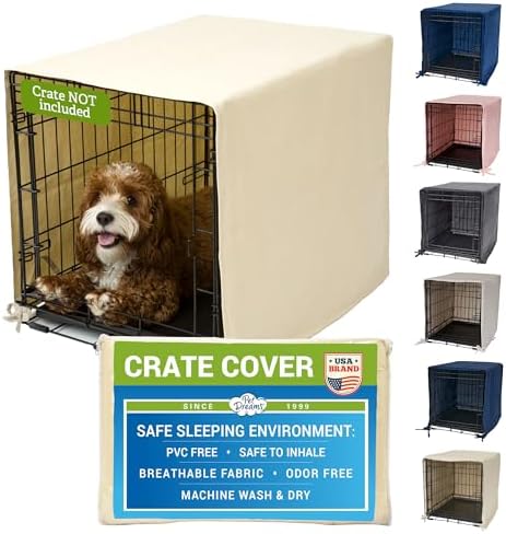 Pet Dreams Dog Crate Cover, XX Large by PetDreams