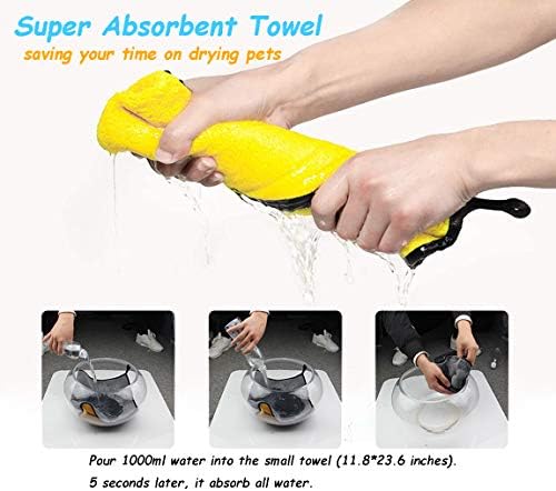 Dog Bath Towel - Super Absorbent Microfiber Dog Towel - Image 3