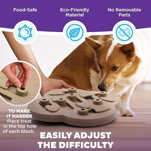 Outward Hound by Nina Ottosson Dog Hide N' Slide Treat Puzzle Enrichment Toy - Image 4