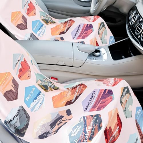 Hahafelt 2 Pack Car Seat Towel Cover - Image 3
