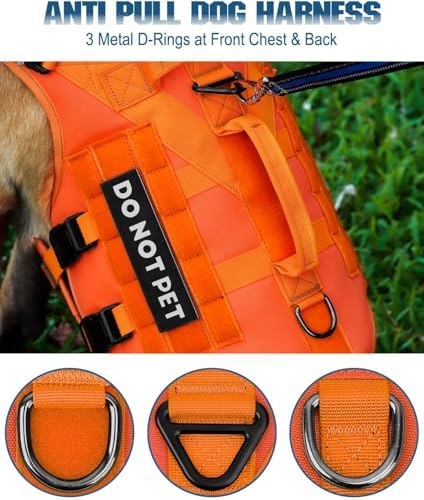 Petnanny Tactical Dog Harness Service Vest - Image 4