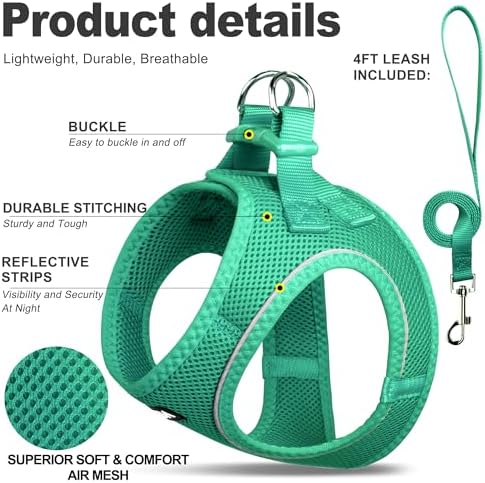 Fida Cat Harness and Leash Set for Walking Kitten and Puppy, Escape Proof - Image 2