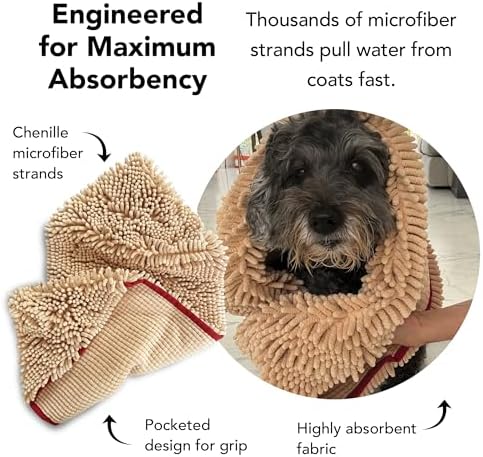 PRIDE AND GROOM The Towel – Thick, Super Absorbent Microfiber Towel - Image 5