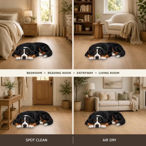 3D Realistic Dog Shaped Bath Mat & Floor Rug - Image 6