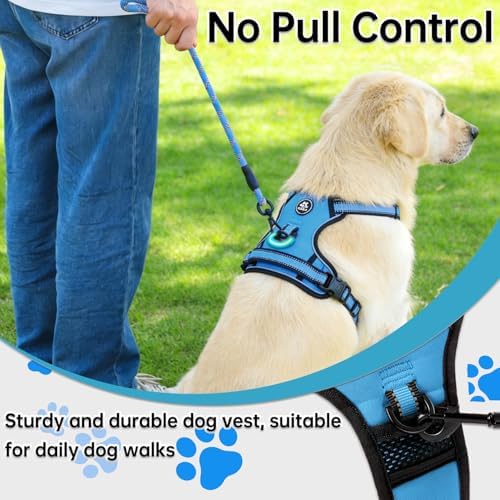 NESTROAD Dog Harness for Small Sized Dog, No Pull Dog Vest Harness Set - Image 6