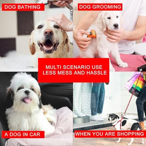 Alomejor Dog Bathing Tether, Suction Cup Dog Bath Leash Strap, Restrainer - Image 5