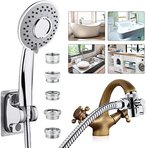Sink Hose Shower Sprayer Attachment by ZCONIEY