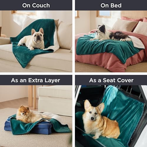 Bedsure Waterproof Blanket for Bed Soft Sherpa Fleece Throw, Queen 90x86 - Image 6