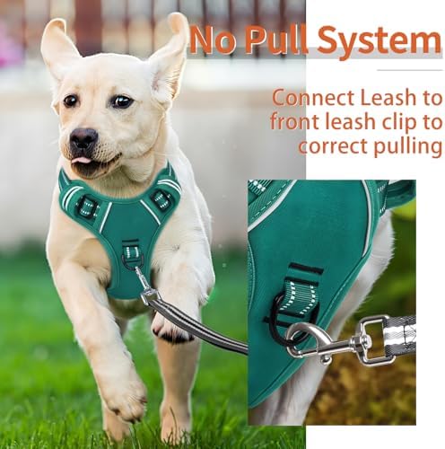 HEELE Dog Harness for Large Dogs No Pull Dog Vest Harness for Large Dog - Image 4