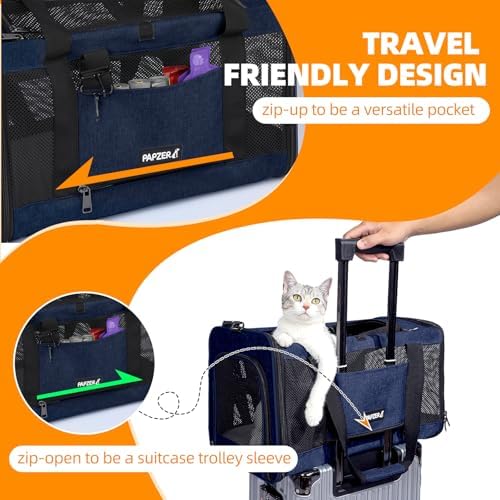 Cat Carrier Soft-Sided Travel Bag - Image 5