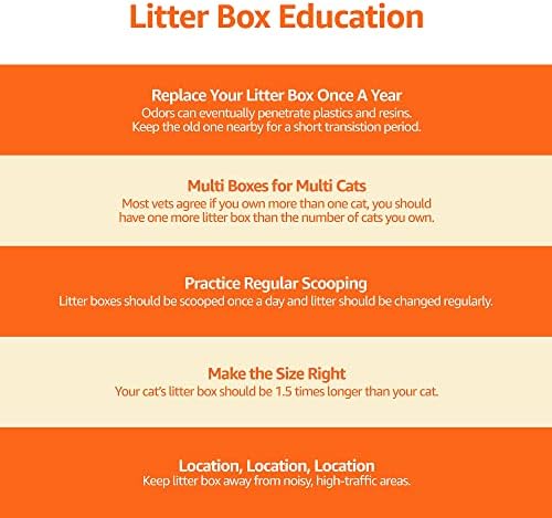 Amazon Basics No-Mess Hooded Enclosed Cat Litter Box - Image 5