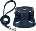 Dog Harness with Leash Set, Step-in Adjustable Puppy Vest by BOOMIBOO