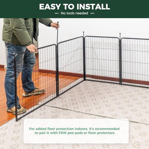 FXW Rollick Dog Playpen, Yard & RV Camping, 32 Panels - Image 3