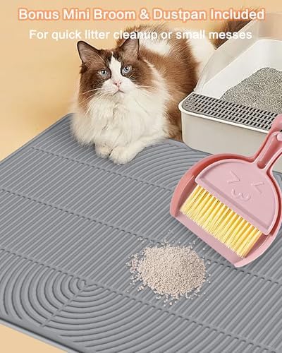 Extra Large Cat Litter Mat XL, Silicone Waterproof - Image 6