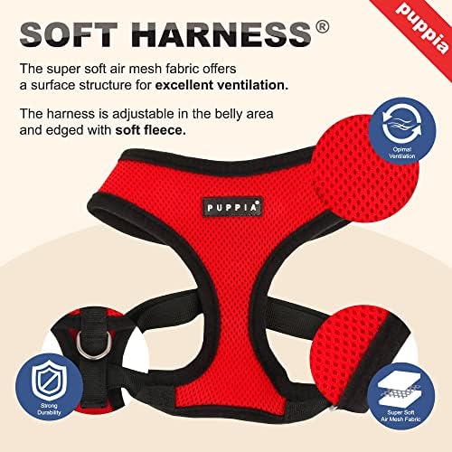 Authentic Puppia Soft Harness - Image 5