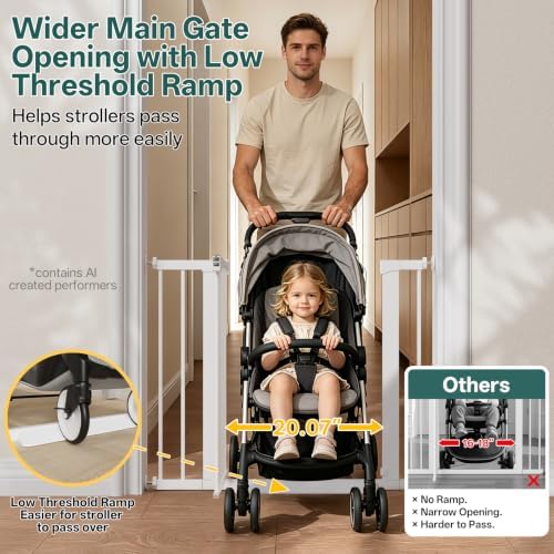 InnoTruth 27-36.6 in Wide Baby Gate - Image 6