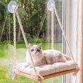 Cat Window Perch Hammock with Upgraded 4 Suction Cups Soft Cushion Wood Bed by Unknown