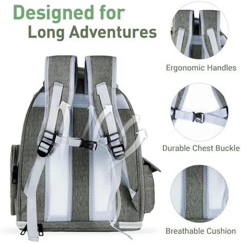 Cat Backpack Carrier Clear Bubble Window - Image 4