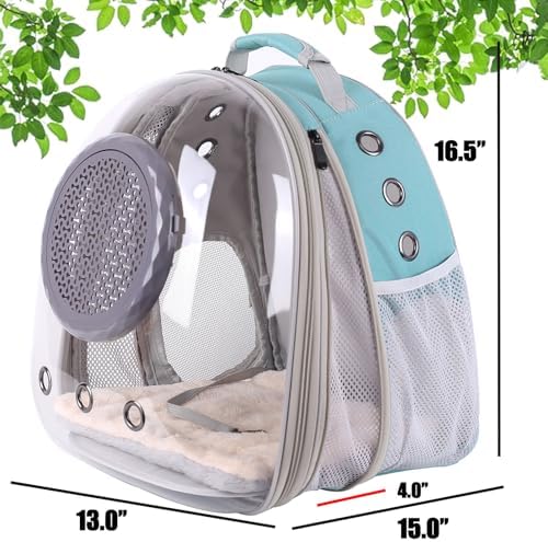 Large Cat Bubble Backpack Carrier, Front Extension - Image 2