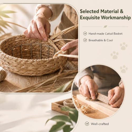 PETSITE Modern Cat Tree Tower, Paper Rope Natural Bowl Shaped - Image 5