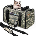 YUDODO 25lbs Cat Carrier Lightproof Soft Sided Pet Carrier by YUDODO