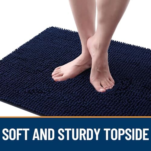 OLANLY Dog Door Mat for Muddy Paws 40x24, Super Absorbent Chenille Mud Mat - Image 4
